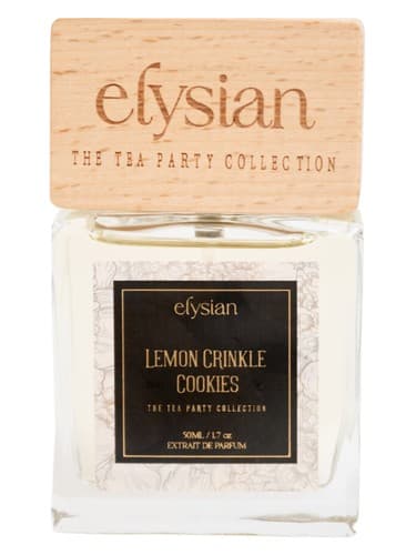Lemon Crinkle Cookies by Elysian bottle
