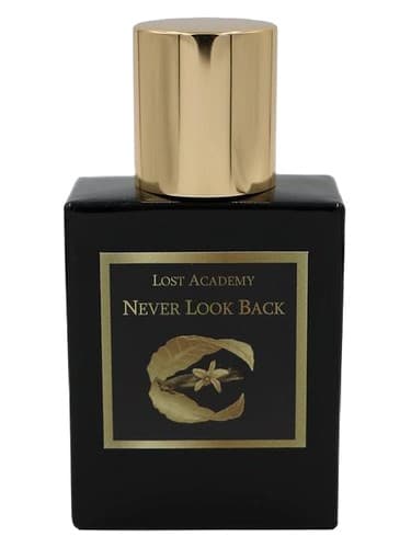 Never Look Back by Lost Academy bottle