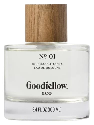 No. 1 Blue Sage & Tonka by Goodfellow & Co bottle