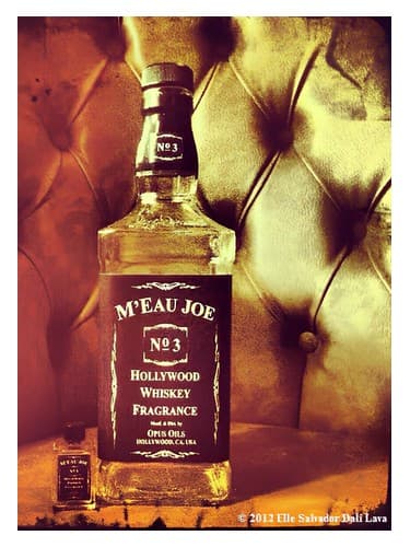 M’Eau Joe No 3 - Hollywood Whiskey Fragrance by Opus Oils bottle