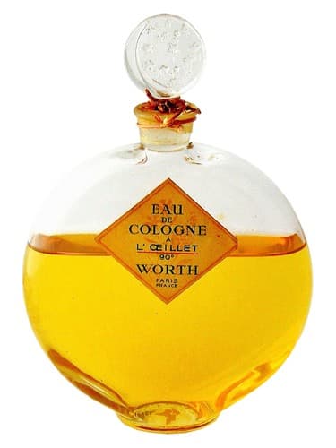 Eau de Cologne à L'Œillet by Worth bottle