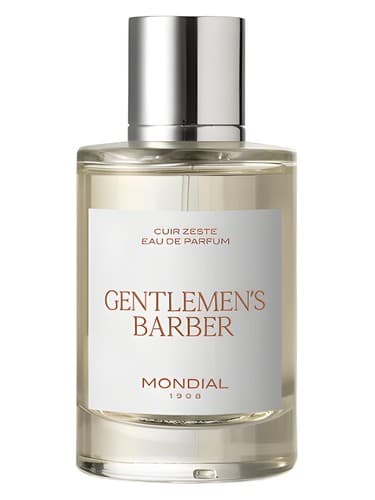 Gentlemen's Barber Cuir Zeste by Mondial 1908 bottle